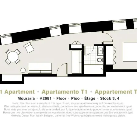 Apartman Serviced - Mouraria Lisboa