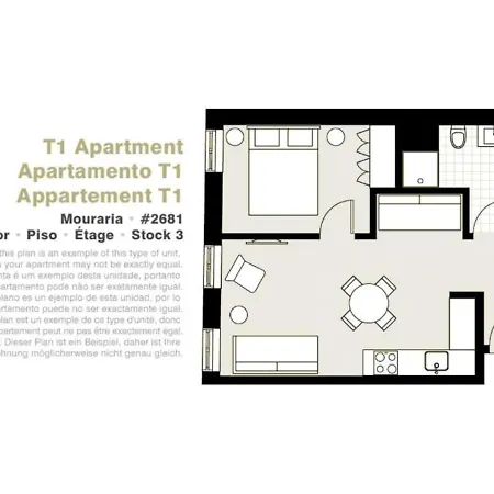 Serviced - Mouraria Apartman *