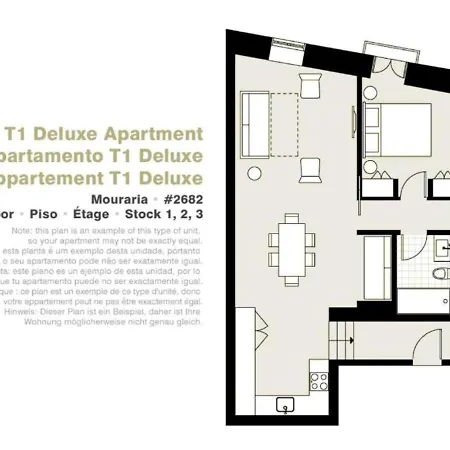公寓 Serviced - Mouraria *