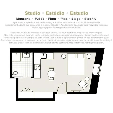 公寓 Serviced - Mouraria Lisboa